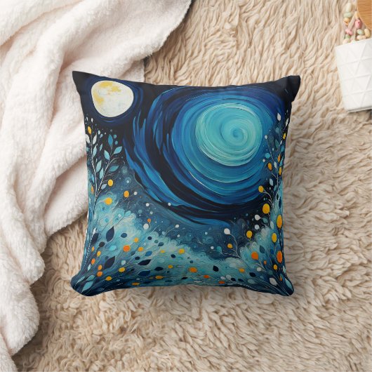 月の庭804 クッション (ブランケット)