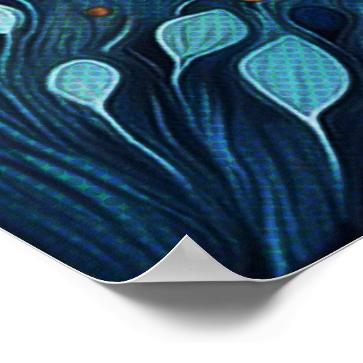 月の庭804 ポスター (角)