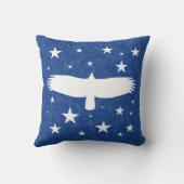 月の庭: 星のための月/範囲へのはえ クッション (裏面)