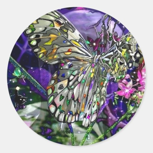 月の影響 ラウンドシール (正面)