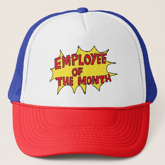 月の従業員 キャップ (正面)