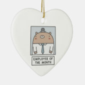 月の従業員 セラミックオーナメント (右)