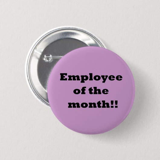 月の従業員 缶バッジ (正面&裏面)