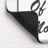 月の従業員! 銀製フレームのマウスパッド マウスパッド (コーナー)