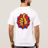 月の従業員 Tシャツ (裏面)