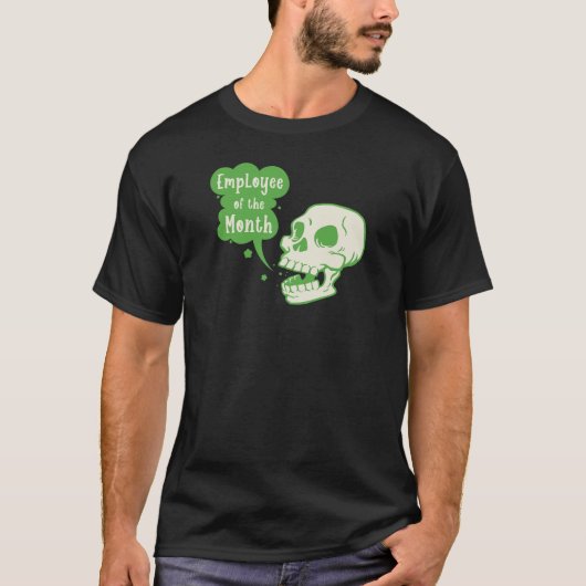 月の従業員 Tシャツ (正面)