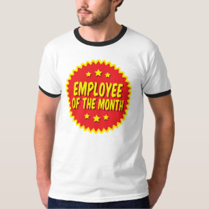 月の従業員 Tシャツ