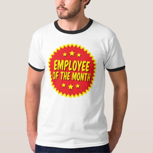 月の従業員 Tシャツ (正面)