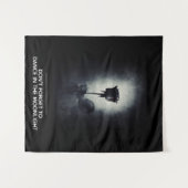 月の忘れ光の中で踊るな タペストリー (正面(横))