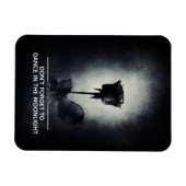 月の忘れ光の中で踊るな マグネット (横)