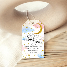 月の性別を超えた水色が明らかになる ギフトタグ