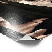 月の悲嘆のゴシック様式の写真 フォトプリント            (角)