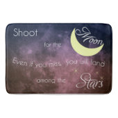 月の感動的なバス・マットのためのシュート バスマット (正面)