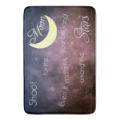 月の感動的なバス・マットのためのシュート バスマット (正面縦)