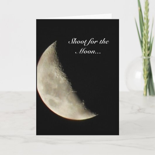 月の挨拶状を撮る カード (正面)