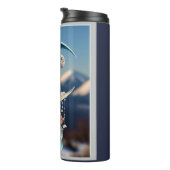 月の捕手 タンブラー (回転右)