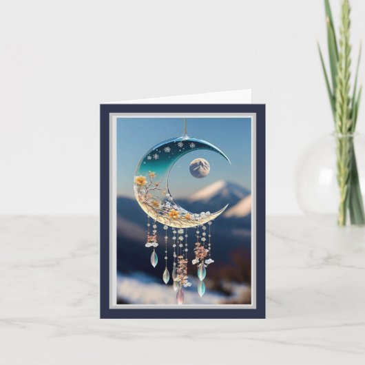 月の捕手 ノートカード (正面)