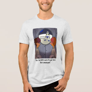 月の散歩の番 トライブレンドTシャツ