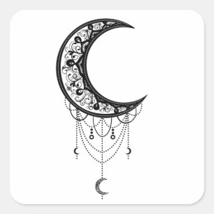 月の明るい側 スクエアシール