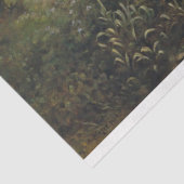 月の明るい夜のカントリー・チャペルと馬のライダー 薄葉紙 (詳細)