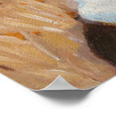 月の明るい秋の夜： 30x24プリント ポスター (角)