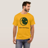 月の星が幸せを追う Tシャツ (正面フル)