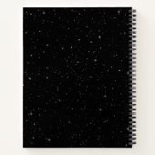 月の星たち 宇宙 ノートブック (裏面)