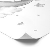 月の星の保育園ポスター 子供部屋プリント ポスター (角)