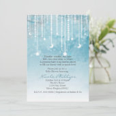 月の星の天の赤ちゃんシャワー招待状 招待状 (スタンド正面)