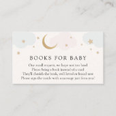 月の星の絵本 赤ちゃんのためのカード エンクロージャーカード (正面)