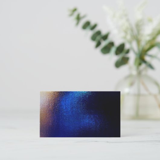 月の星夜ファンタジーの神秘的な名刺 名刺 (スタンド正面)