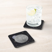 月の星空の暗いまたは遠い側 コースター (右側)