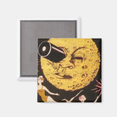 月の映画ポスター旅行 マグネット (正面/裏面)