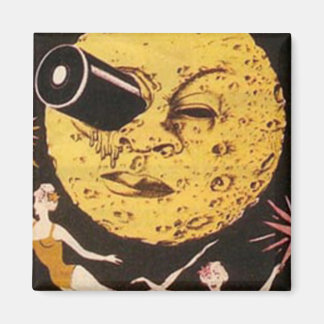 月の映画ポスター旅行 マグネット