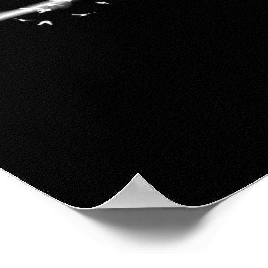 月の暗い面 ポスター (角)