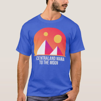 月の暗号の宇宙飛行士への分権化MANA Tシャツ