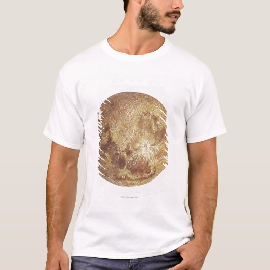 月の暗黒面、イラストレーション Tシャツ (正面)
