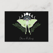 月の月相 エンクロージャーカード (裏面)