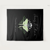 月の月相 タペストリー (正面(横))