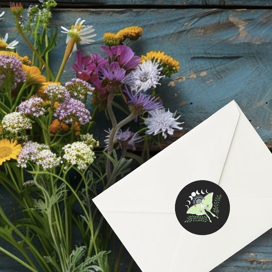 月の月相 ラウンドシール