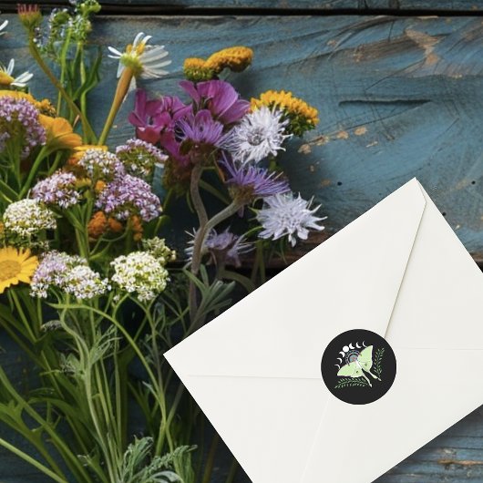 月の月相 ラウンドシール