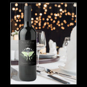 月の月相 ワインラベル