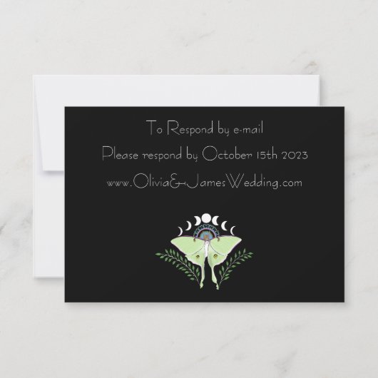 月の月相 出欠カード (裏面)