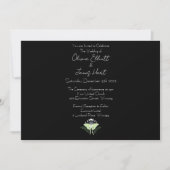 月の月相 招待状 (正面)