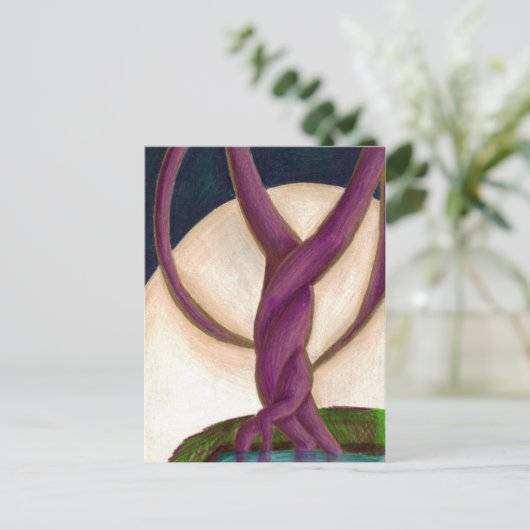 月の木 ポストカード (スタンド正面)