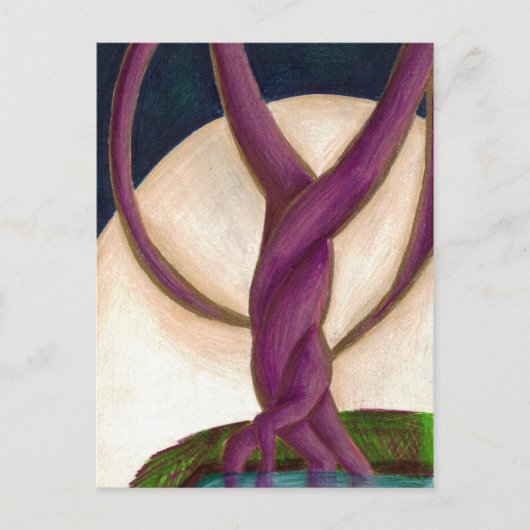 月の木 ポストカード (正面)