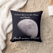 月の枕によりもっと愛して下さい クッション (ブランケット)