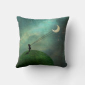 月の枕の追跡 クッション (裏面)