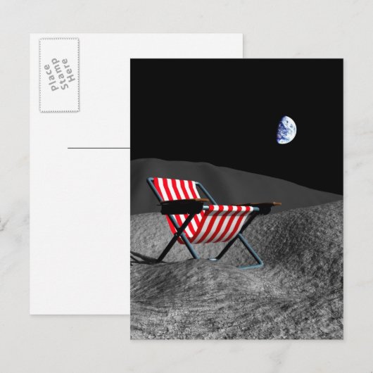 月の椅子 ポストカード (正面/裏面)