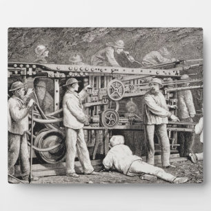 月の横のフランスの画廊 フォトプラーク